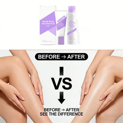 Painless Hair Removal Set for Underarm Private Body Leg Gentle Non-Irritating Smooth Hair Growth Inhibitor Body Care for Women