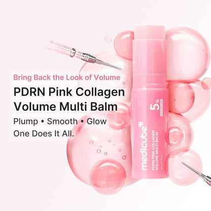 Medicube PDRN Pink Collagen Volume Multi Balm Volufiline PDRN NAD Collagen under Eyes PDRN Pink Collagen Balm Stick