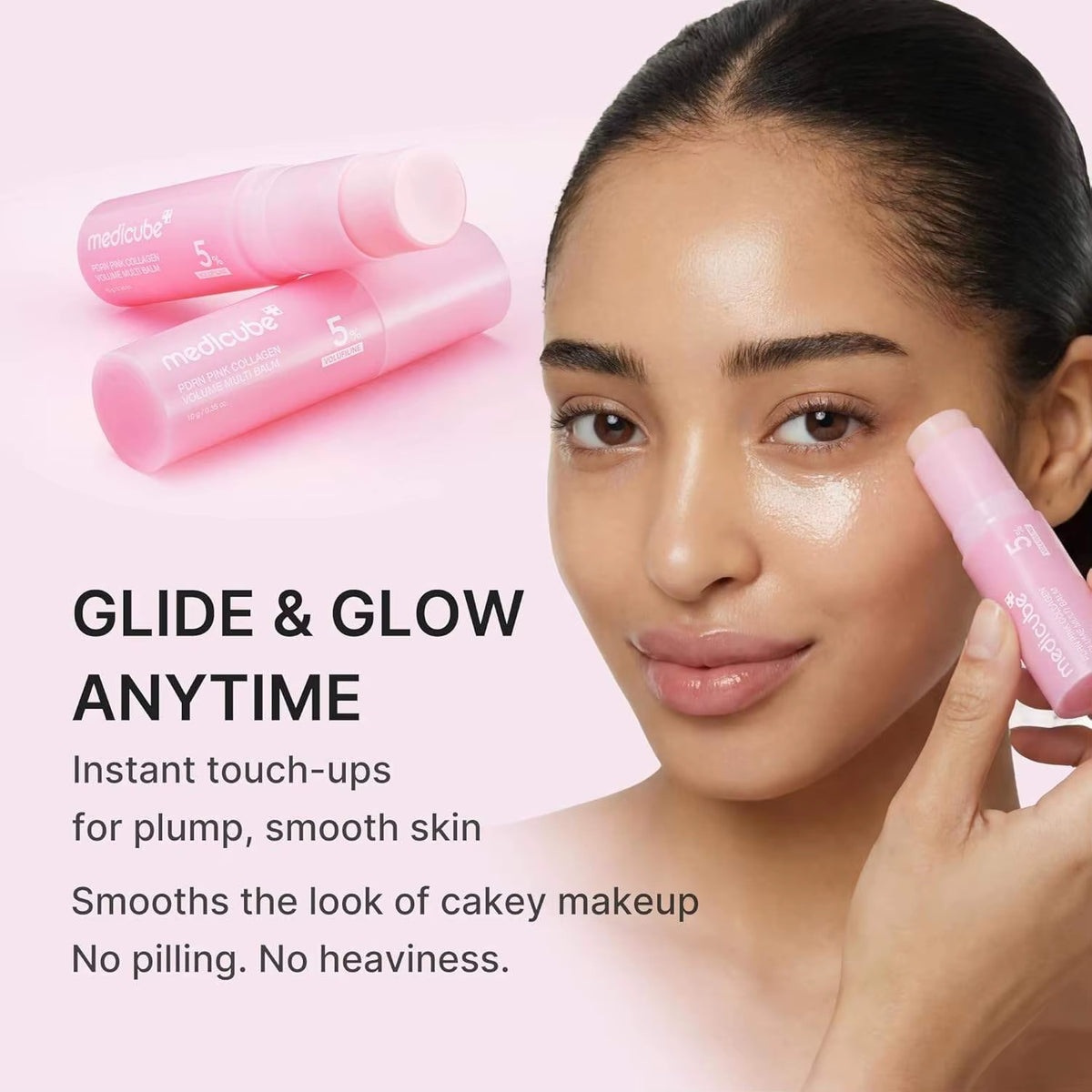 Medicube PDRN Pink Collagen Volume Multi Balm Volufiline PDRN NAD Collagen under Eyes PDRN Pink Collagen Balm Stick