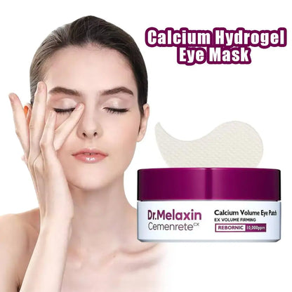 Cemenrete Calcium Skincare Set - Calcium Volume Serum Cream Eye Patches Multi Balm anti Aging Firming Fade Fine Lines Brighten